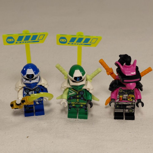 LEGO Ninjago figures, set of 3