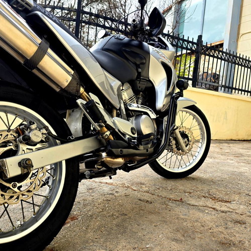 Honda Transalp 650 like new, silver, 2003, 125000 km