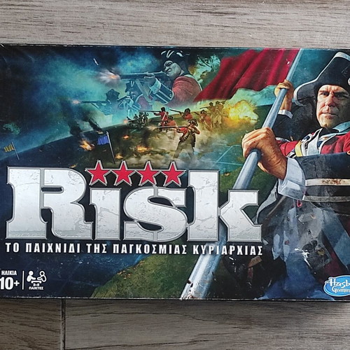 Risk board game Hasbro 2013 used with instructions