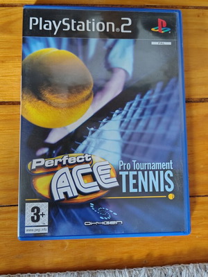Perfect Ace Pro Tournament Tennis PlayStation 2 used, complete with manual