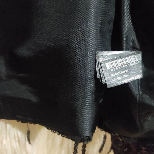 Zara jacket new with sequins size S black