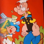 Popeye large classics 3 issues like new