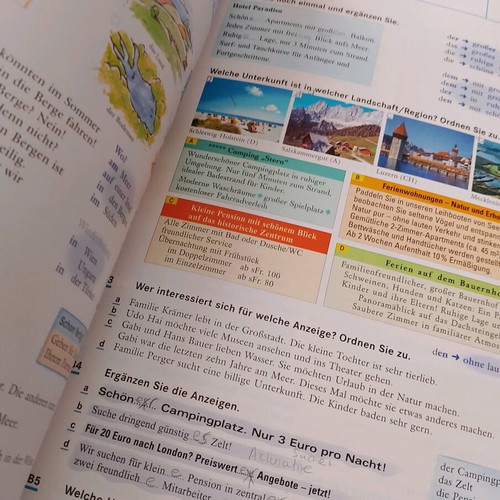 Schritte Plus 4 book with CD used for learning German