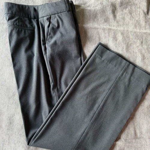 S.Oliver Straight Tailored Pants Like New Blue-Grey Size M