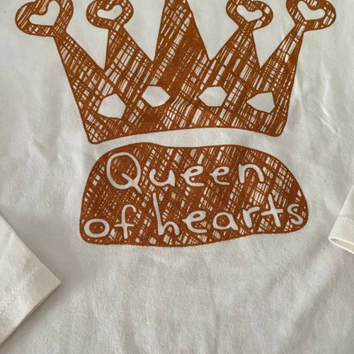 Zara Kids Queen of Hearts children's shirt used, age 7–8