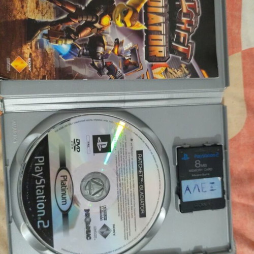 PlayStation 2 Ratchet Gladiator Platinum in very good condition