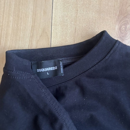 Dsquared black shirt, size Large kids