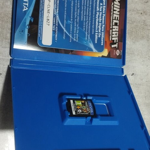 PlayStation Vita Minecraft game like new with manuals