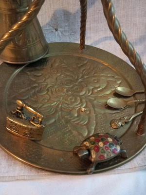 Bronze coffee set used