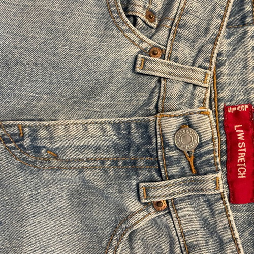 Levi’s low 519 low flare jeans like new, blue, size S