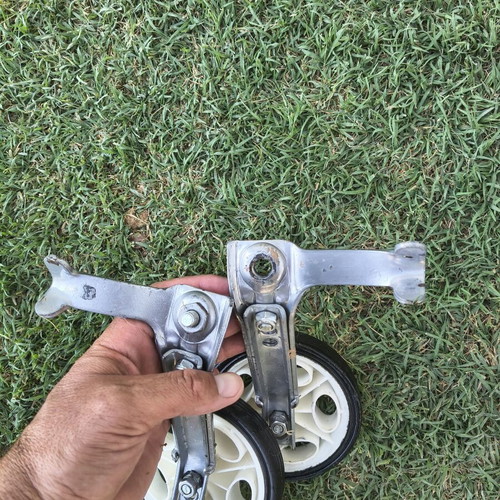 Bicycle training wheels 16" - 24" adjustable height