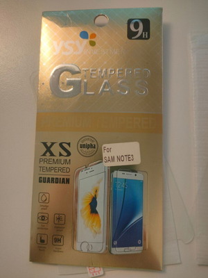 Tempered glass για Samsung Galaxy Note 3, 2 τεμάχια καινούργια