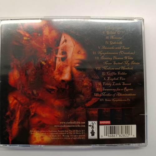 Cradle of Filth Nymphetamine CD like new, metal