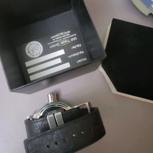 Graffiti Von Monte Wehro wristwatch new men's