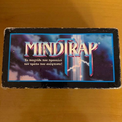 Mindtrap used card game with box wear
