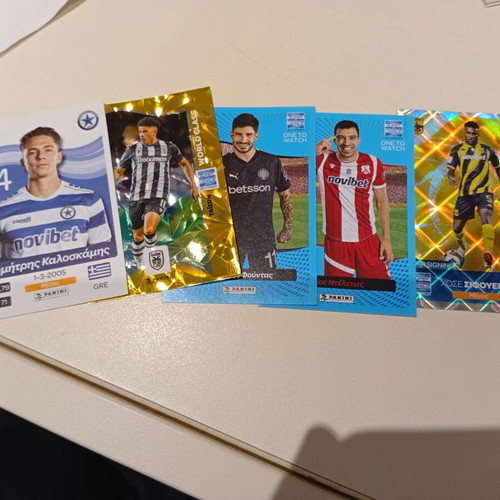 Panini-Topp's stickers like new, pack of 60 pieces