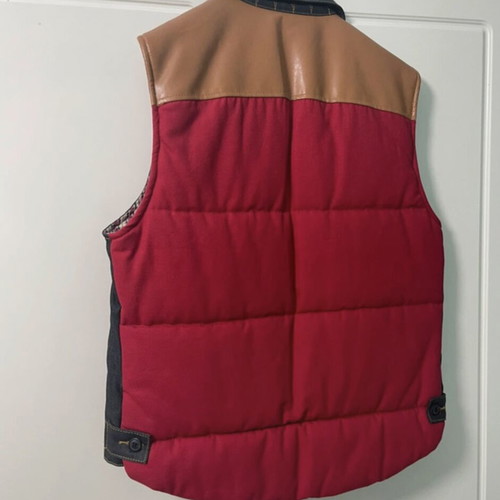 Broker's men's sleeveless jacket, size S, navy blue