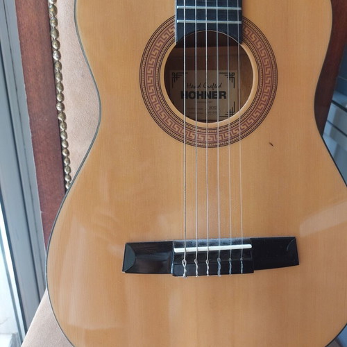 Hohner HC02 classical guitar used with case