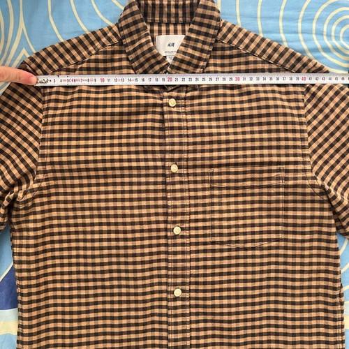 H&M Men’s Shirt Like New, Size S, Black and Brown