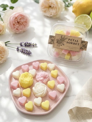 Petal Sorbet χειροποίητα αρωματικά κεριά wax melts 50gr, καινούργιο