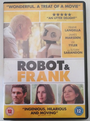 Robot & Frank DVD μεταχειρισμένο, κωμωδία επιστημονικής φαντασίας