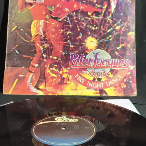 Peter Jacques Band Fire Night Dance vinyl record used