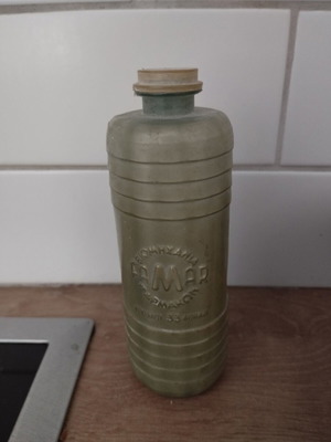 Vintage talc packaging used
