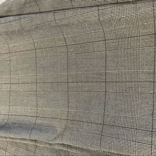 Zara pants gray with blue checkered pattern size 46 like new