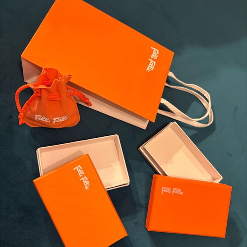 Folli Follie gift bag, two boxes and small pouch like new