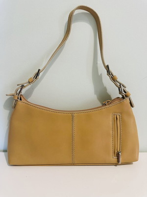 Nine West Shoulder Bag Y2K Baguette in Soft Tan Like New