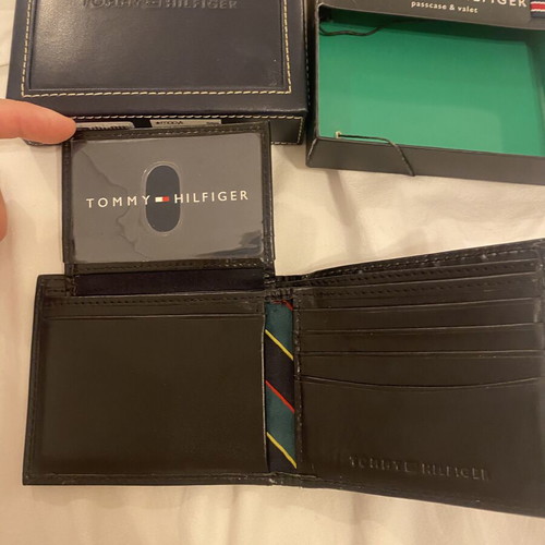 Tommy Hilfiger men's wallet new, black