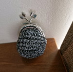 Mini handmade wallet gray new