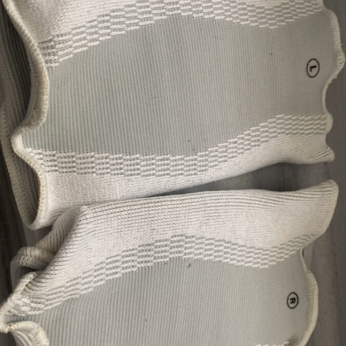 Nike Pro kids' white kneepads