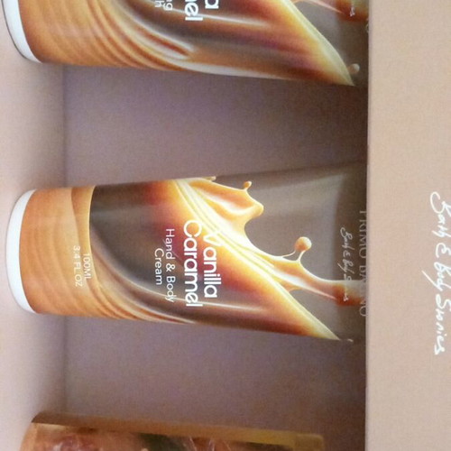 Primo Bagno caramel body wash, hand and body cream, and body mist new