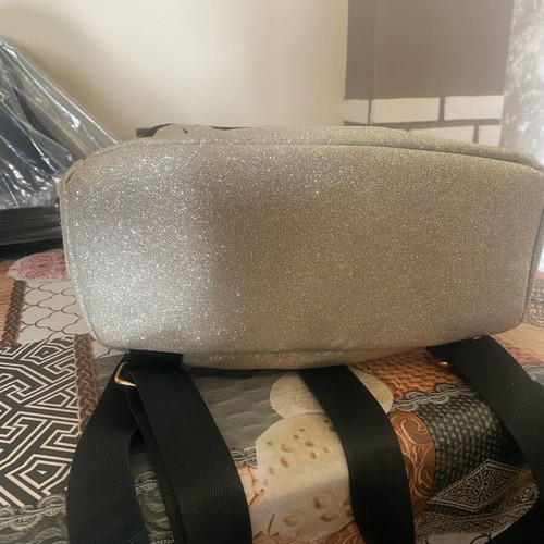 Victoria’s Secret backpack new fabric grey for back
