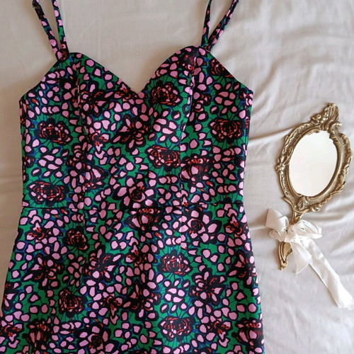 Mini floral dress H&M like new, size S