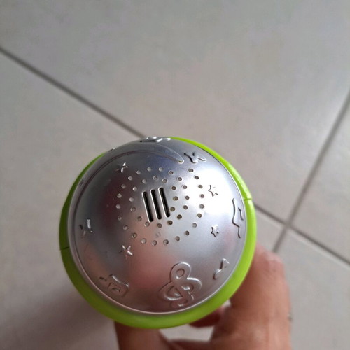 Children's microphone used for learning and fun with sounds