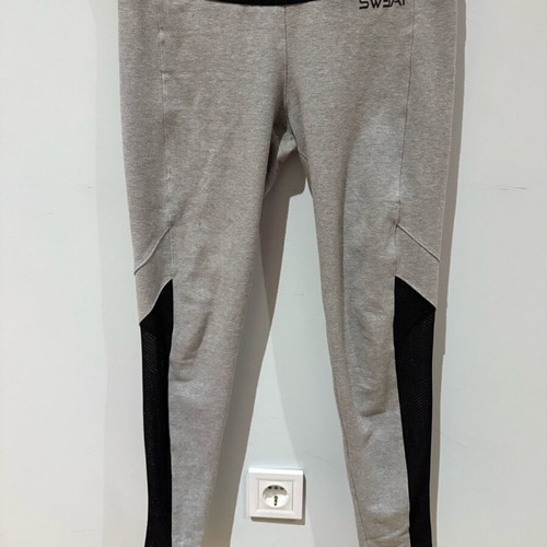 Sportswear suit used, gray cotton sweat