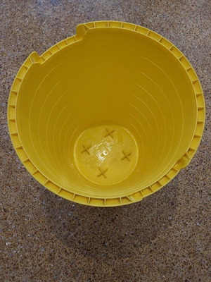 IKEA plastic stool like new, poster storage space