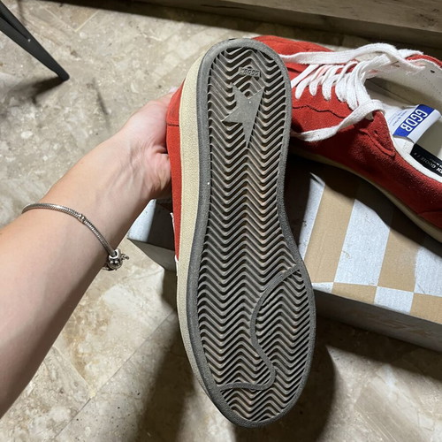 Golden Goose sneakers size 42, red