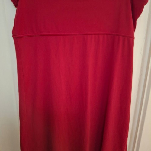 Calzedonia medium beach dress skirt red like new