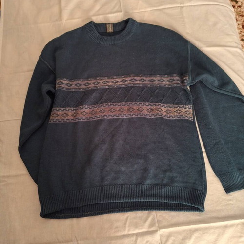 Pullover blue unisex size M like new