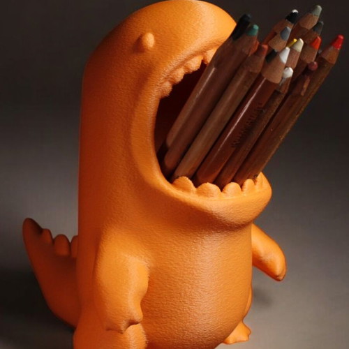 Dinosaur Pencil Holder New With Original Design