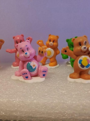 Care Bears συλλεκτικό σετ 12 φιγούρες, σαν καινούργιο