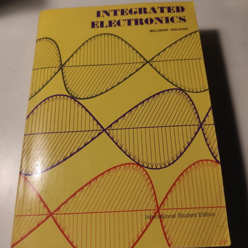 Integrated Electronics book like new, English edition