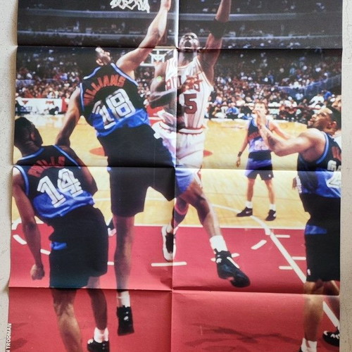 Rare double Michael Jordan poster like new