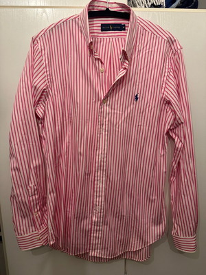 Ralph Lauren πουκάμισο ανδρικό καινούργιο, μέγεθος M, ροζ