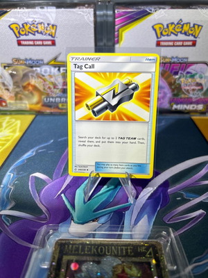 Pokemon card Tag Call Trainer Cosmic Eclipse νέα