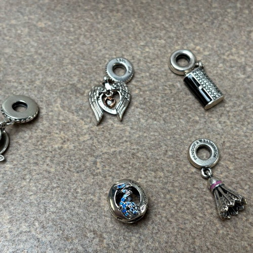 Pandora symbols like new, authentic silver
