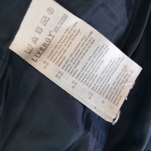Sleeveless jacket like new, blue, size XXL